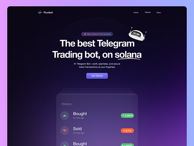 FluxBot - Telegram Trading Bot