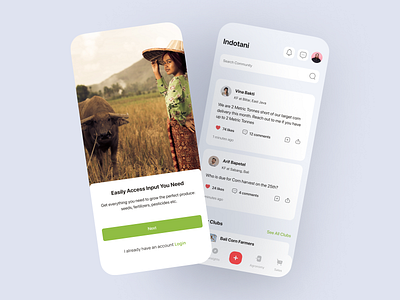 The Farmer's Experience agriculture app branding design export famers farm indonesia marketing mobile mobile app ui ux