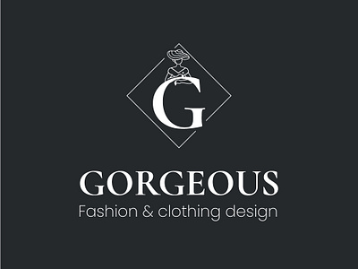 Gorgeous clothing clothing logo dress dress logo fashion fashion logo g logo logo logo design