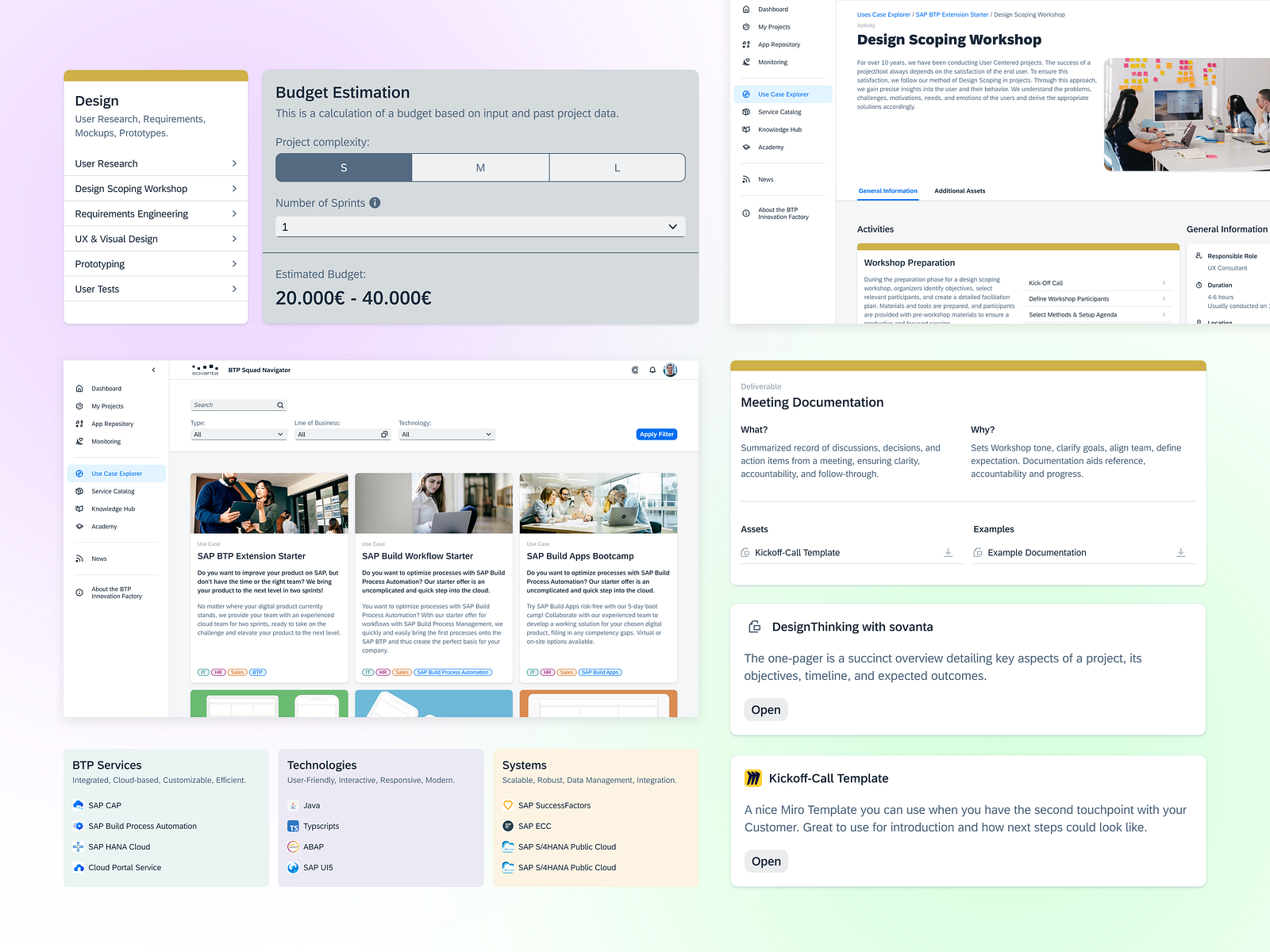 Innovation Factory - Use Case Explorer by sovanta® Design for sovanta ...