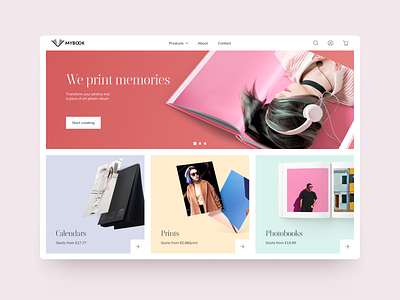 Webstore designs, themes, templates and downloadable graphic elements on  Dribbble