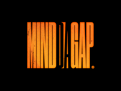 Mind The Gap - HipHop Logo branding hiphop logo music negativespace visual identity wordmark