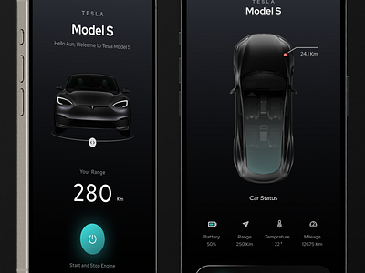 Tesla EV App Design bhfyp branding car carlifestyle carphotography carporn cars design dribbble photooftheday tesla ui uiesign uiuxdesign ux webdesign