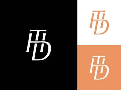 THD clothing brand logo TH monogram logo HD monogram logo brand identity brand logo business logo clothing brand logo initial logo letter logo letters logo luxury logo minimalist logo monogram logo td logo th monogram thd clothing logo thd monogram