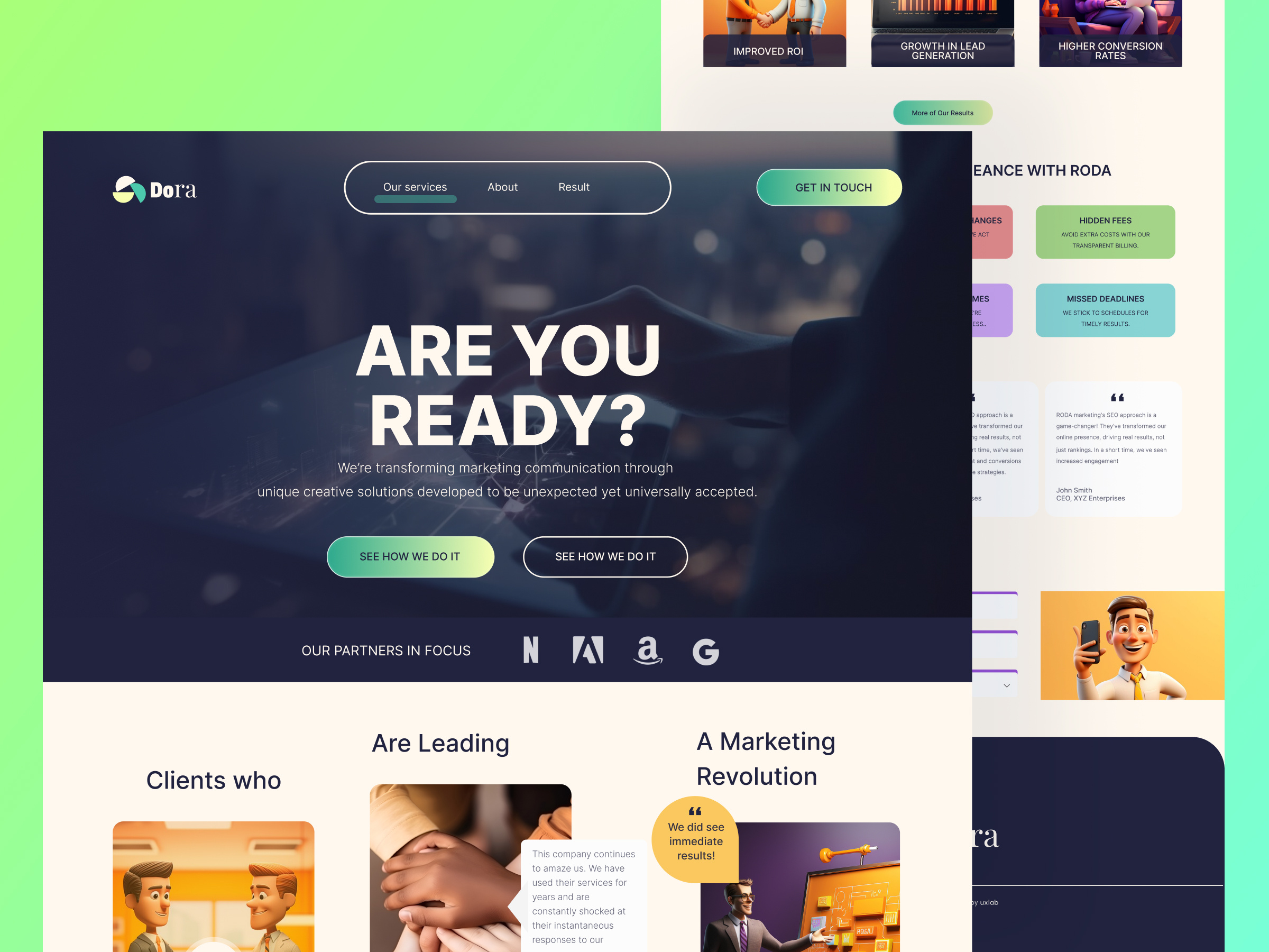 Landing page ui design 3d animation app branding design graphic design illustration logo motion graphics typography ui ux vector
