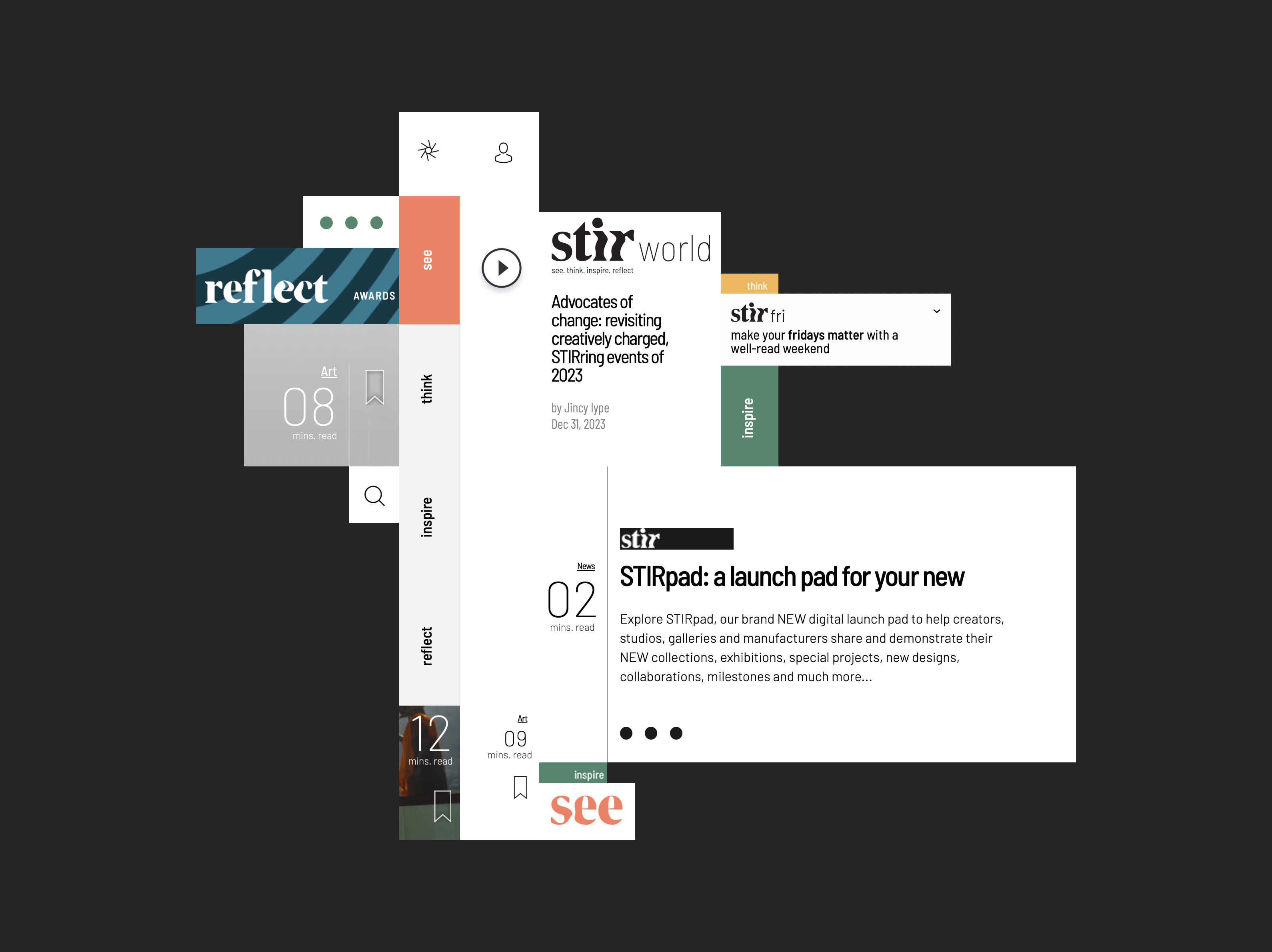 Mixed-UI bbc collage mixed material mixed ui stir