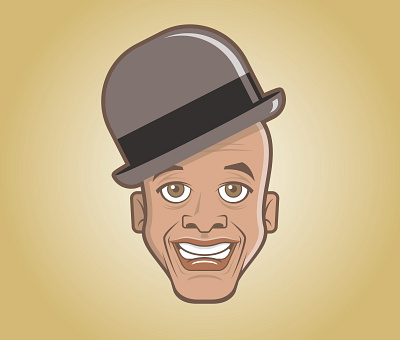 Angelo Moore character illustration fishbone graphic design illustration vector