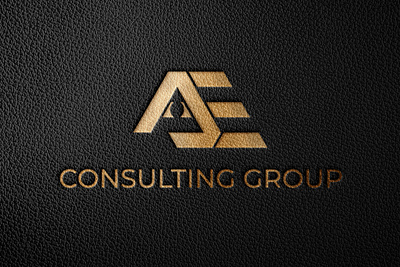 A E letter mark consulting group logo design 3d adobe illustretor animation branding design graphic design illustration letter logo logo design motion graphics ui ux vector