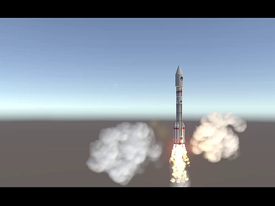 Rocket Launch Animation 3d animation