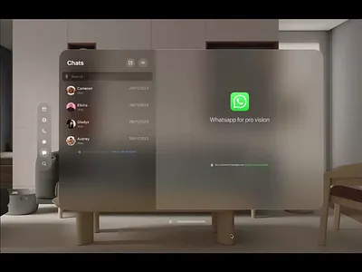 VisionOs Applications animation prototyping ui virtuar reality