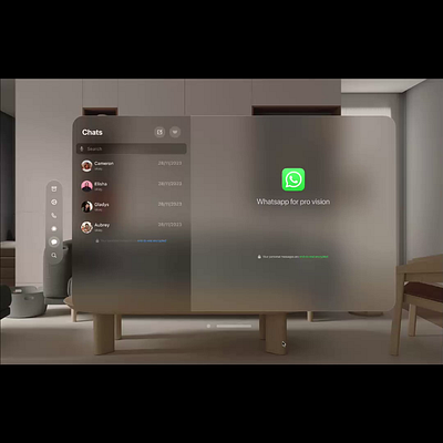 VisionOs Applications animation prototyping ui virtuar reality