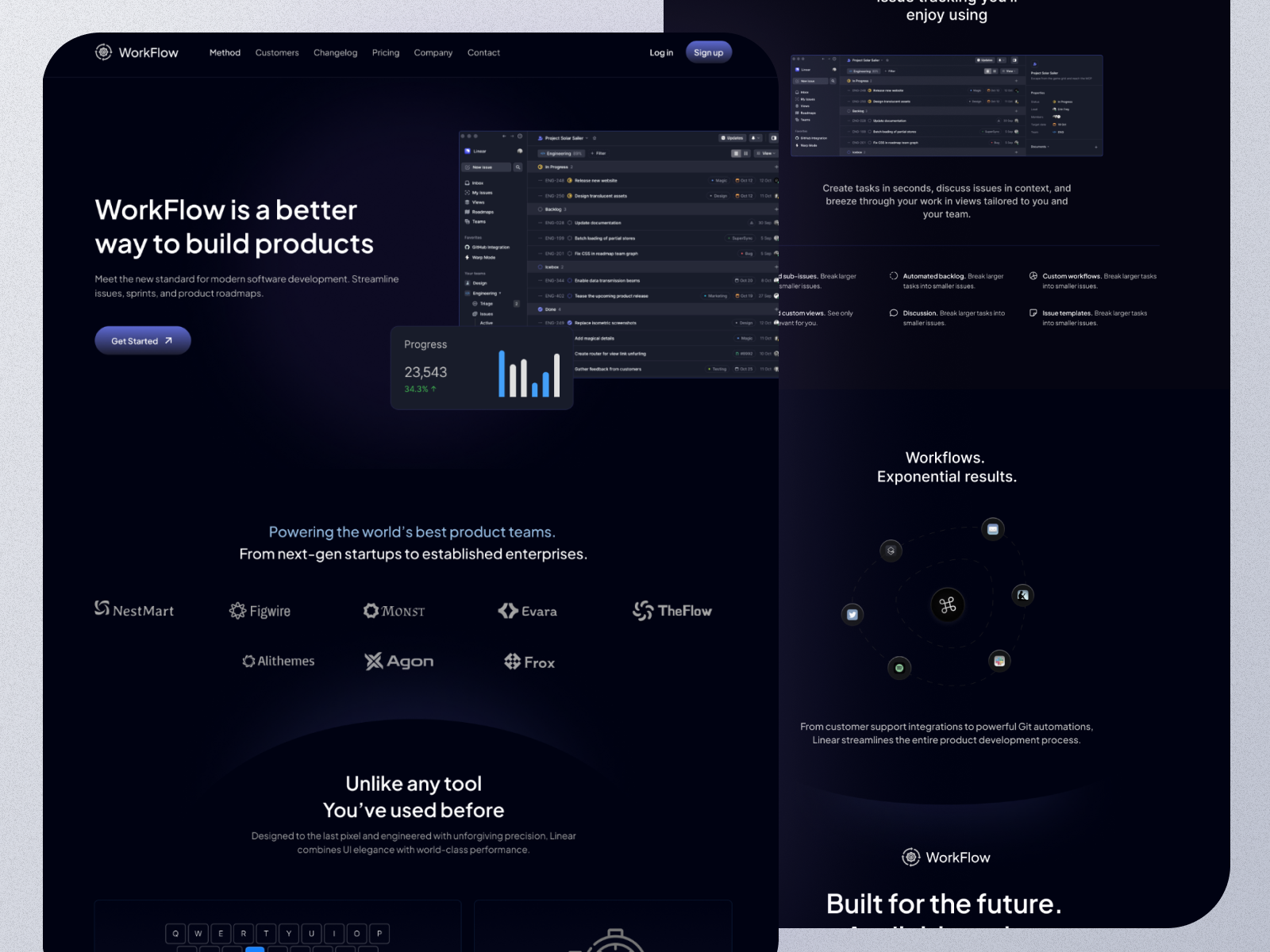 SaaS - Web Site Design analysts creative grow saas saas product softare ui user ux