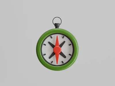 Compass 3D Animation 3d 3d illustration animation branding compass creative east graphic graphic design innovation llustration magnet motion motion graphics north sign south travel west workspace