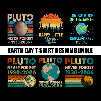 Earth Day T-Shirt Design Bundle branding earth day earth t shirt fashion design graphic design natural t shirt t shirt designer trendy t shirt
