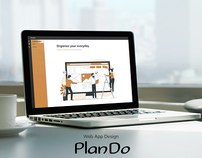 PlanDo Landing page landing page web app web design