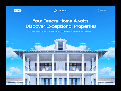 Property Landing Page Design design design uiux figma figma design landing page landing page designer property landing page design property website real estate agency ui ui designer ux ux designer uxui web designer web uxui website