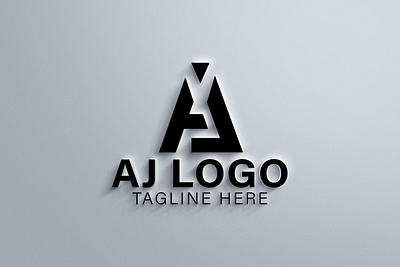 AJ LETTER LOGO DESIGN 3d brand identy branding company logo creative design graphic design illustration logo logodesign logofolio marketing minimalist modern vector