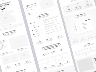 Development Agency - Transforming Ideas into Impactful Software agency ai clean design development landing landing page marketplace service page software talent ui ux web web design website wireframe