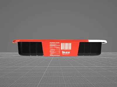 Max Buffet 🐶 Packaging 3D Render 3d branding design dog graphic design illustration