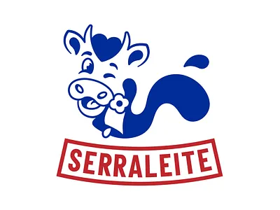 Serraleite branding design graphic design illustration logo logodesign milk milkbrand vector