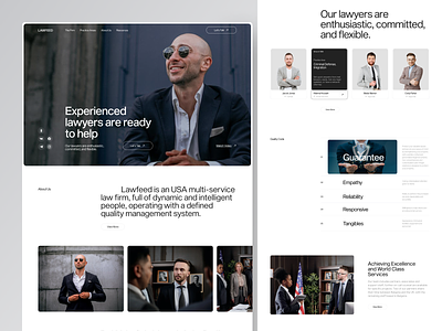 Law Firm Landing Page clean design law law firm law firm web law firm website lawyer lawyer website portfolio ui unique website