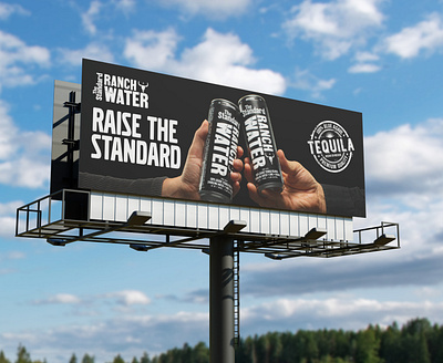 The Standard Range Water Promo Billboard billboard design graphic design