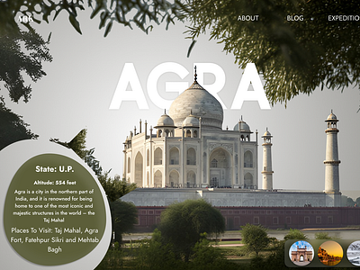 India Tourism Parallax Website UI Design. concept landing page concept page design graphic design landing page logo modernui parallax ui tourism tourism ui tourism website ui ui design ux design website website design