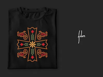 Art 009 From the QASO Collection Inspired By Georgian Ornaments art graphic design minimal