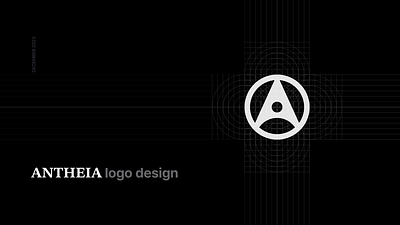 ANTHEIA Logo Design fashion logo logo design logo guidelines