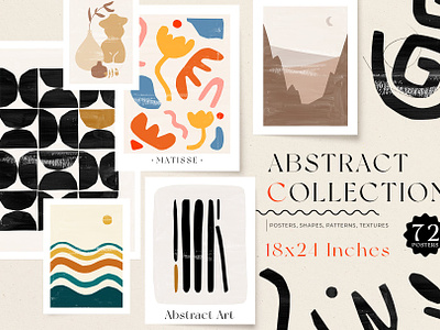 Abstract collection - Modern shapes