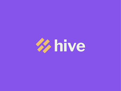 Hive Logo advocacy advocate bee brand branding bright design h hive honey honeybee honeycomb logo non profit oklahoma oranization youth