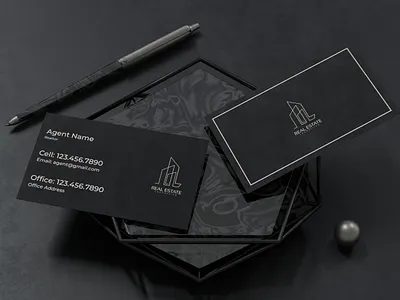 Professional Business Card Design branding business card design design graphic design logo motion graphics poster design print design realestate rollup banner design template ui