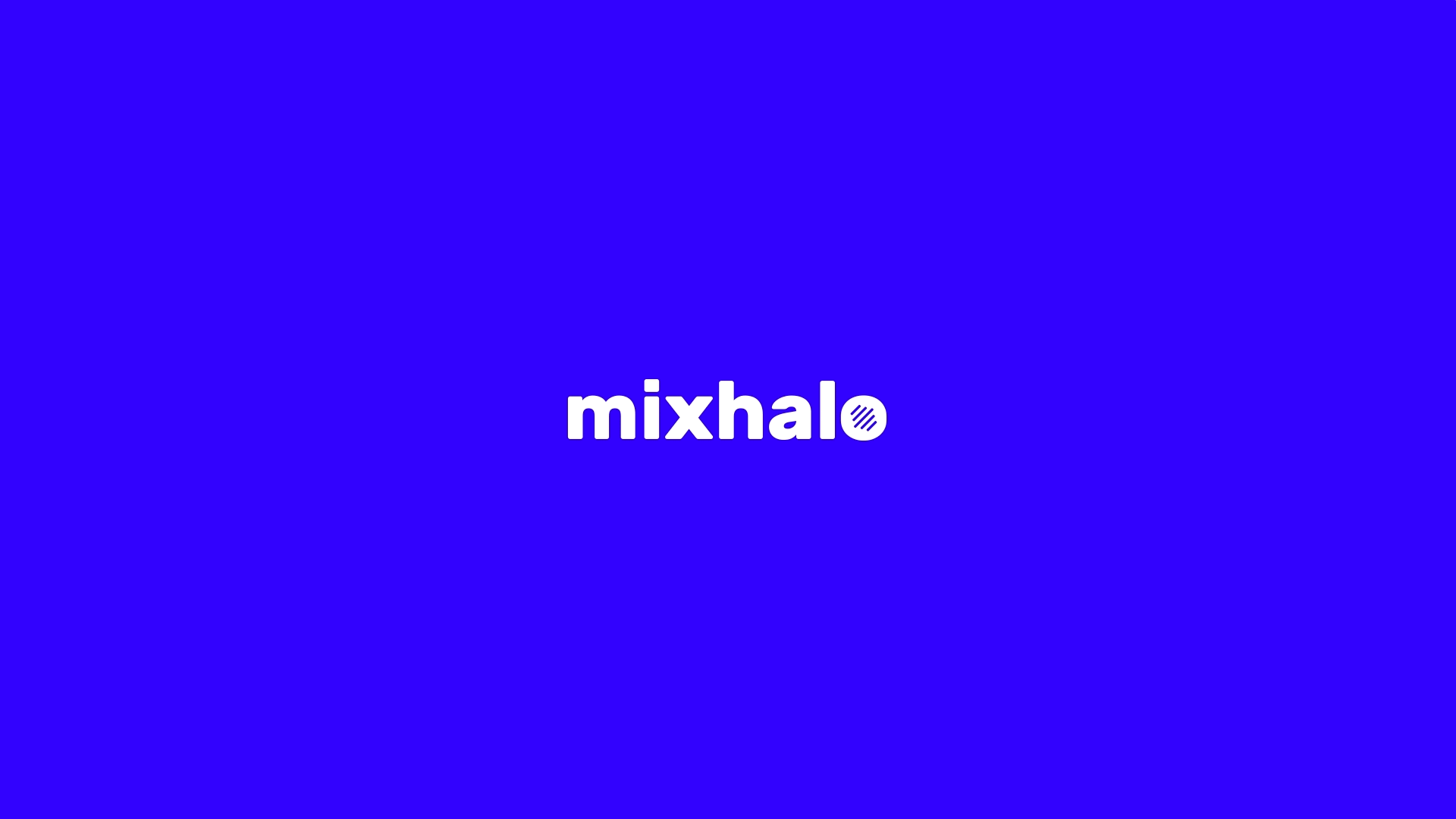 Mixhalo - End Bumper 2d adobe illustrator advertising after effects animation art art direction branding clean creative design digital art flat design graphic graphic design illustrator logo motion graphics vector