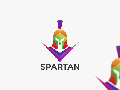 SPARTAN branding design graphic design icon logo spartan coloring spartan logo