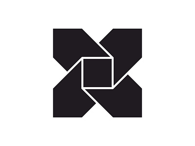 X Logo abstract bold branding design flat graphic design icon illustration logo minimal motion graphics ui vector x