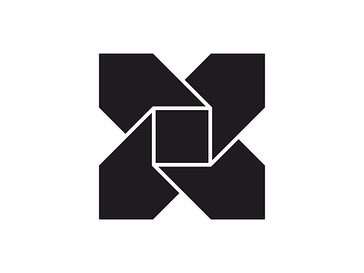 X Logo abstract bold branding design flat graphic design icon illustration logo minimal motion graphics ui vector x