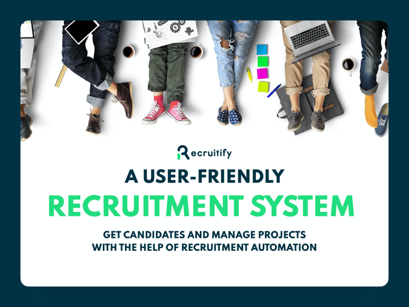 Recruitify - presentation design figma graphic design presentation ui