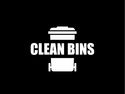 Clean Bins Logo Simple bins branding clean bins design design logo graphic design illustration logo logos logotype simple logo symbols templates vector