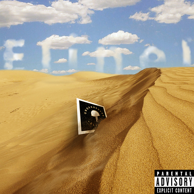 Album Cover album album cover branding cover design graphic design music sand