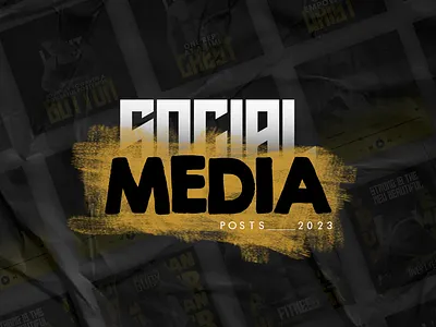 GYM Social Media Post's ad branding facebook post fb post graphic design ig post instagram post marketing post social media social media post