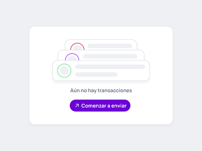 Transactions - Empty app design empty figma ui