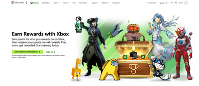 Xbox Header Image - Character Collage graphic design