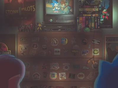 SatAM Sonic 30th Anniversary Tribute 1993-2023 graphic design