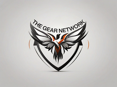 THE GEAR NETWORK LOGO 3d brand identity branding canva.com graphic design leonardo ai logo