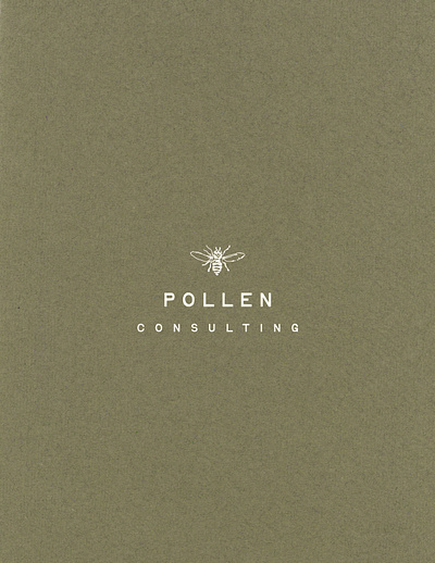Pollen Consulting Brand Mockup