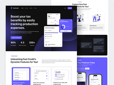 Browse thousands of Finance Landing Page images for design inspiration ...