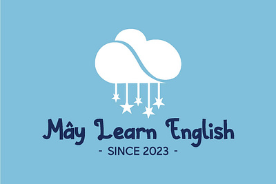 MÂY LEARN ENGLISH | LOGO DESIGN & BRAND IDENTITY branding graphic design logo ui