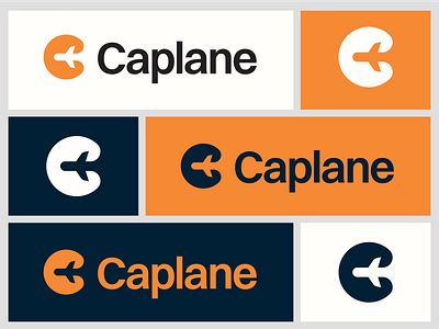 Caplane - Logo Design airplanes brand branding company design graphic design logo logo design plane