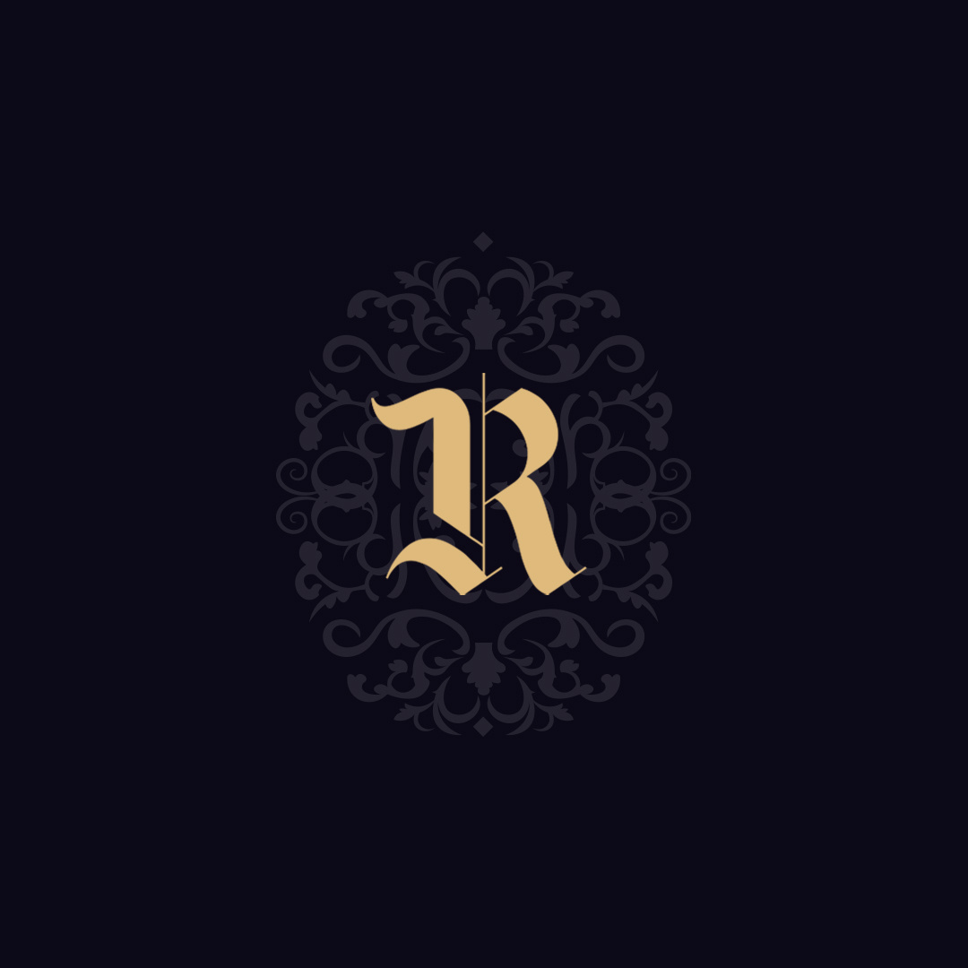 Ornamental R Logo by Jack on Dribbble