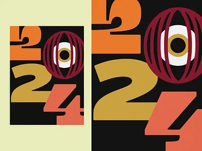 Poster - 867 2024 art color design graphic graphic design illustration make something everyday poster type typography